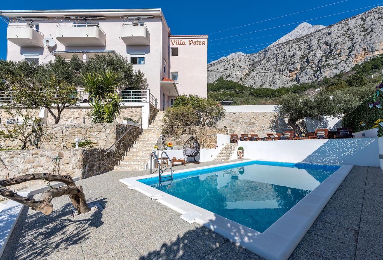 Villa Petra Apartment With Private Pool 马卡尔斯卡 外观 照片