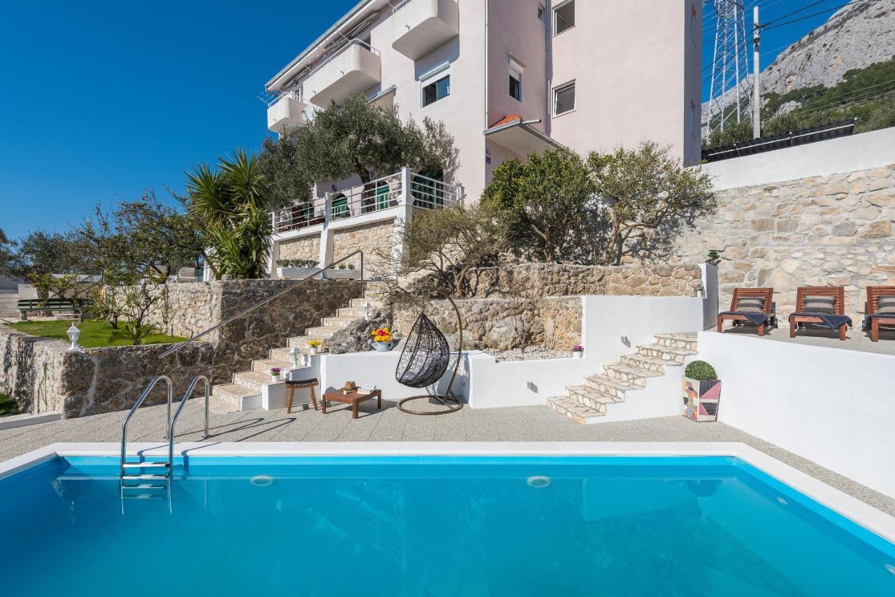 Villa Petra Apartment With Private Pool 马卡尔斯卡 外观 照片
